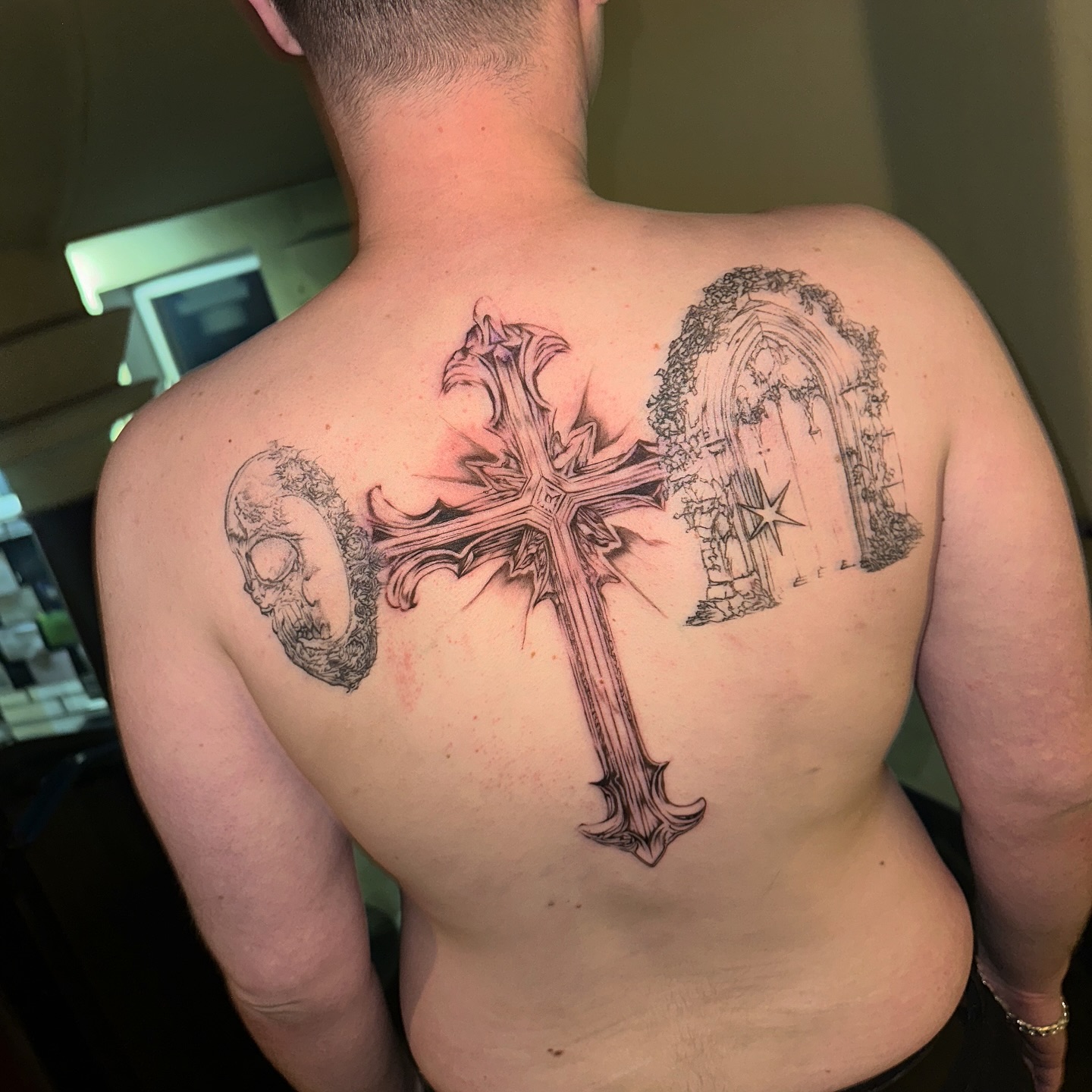 Gothic Cross flash